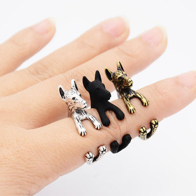 Doberman Wrap Ring