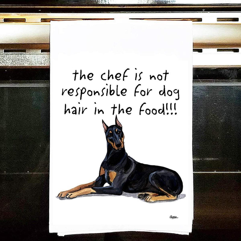 Doberman Pinscher Tea Towel