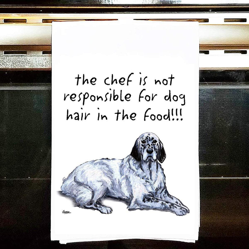 English Setter Tea Towel