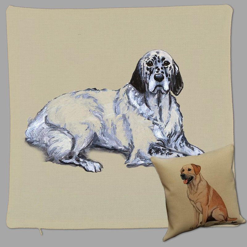 English Setter Pillow Cover