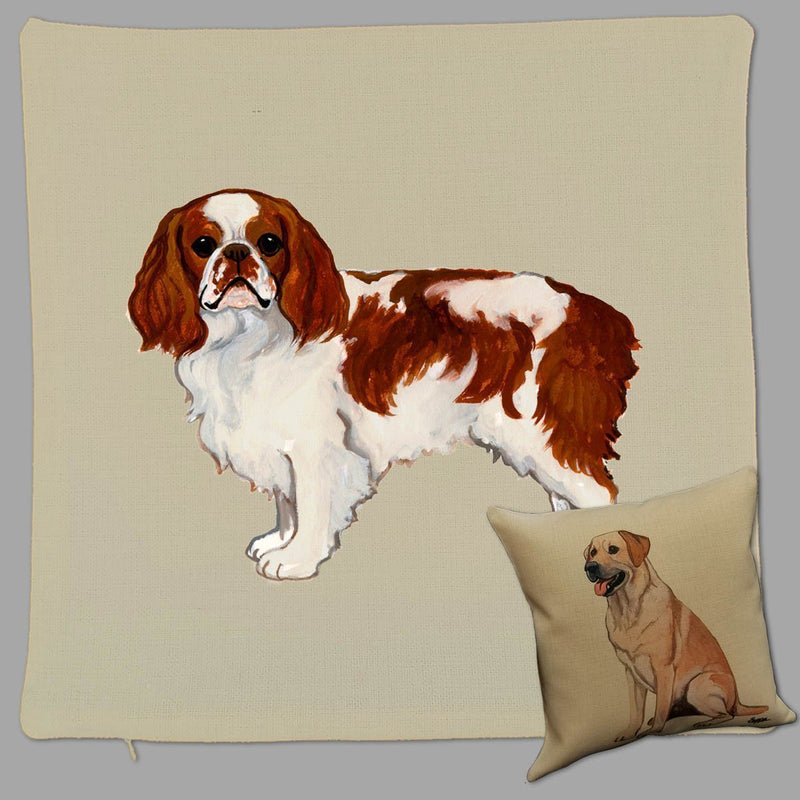 English Toy Spaniel Pillow Cover