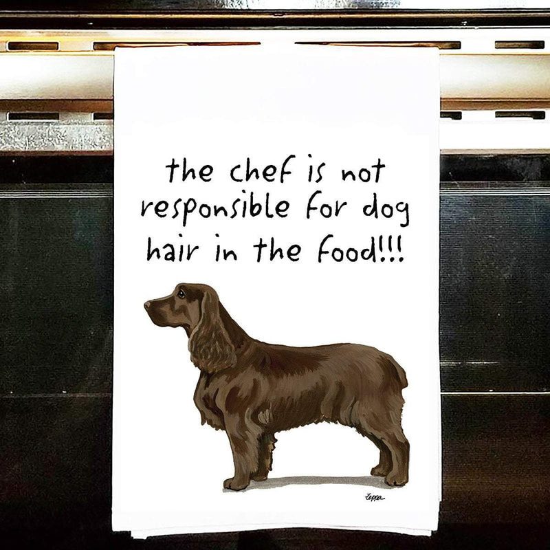 Field Spaniel Tea Towel