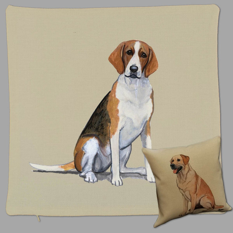 Foxhound Pillow Cover