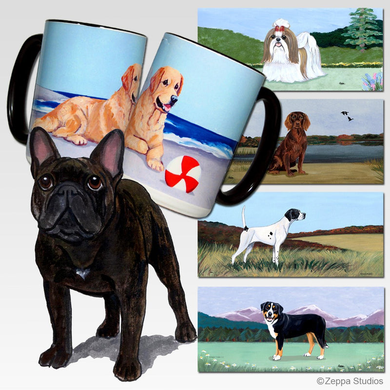 French Bulldog Scenic Mug