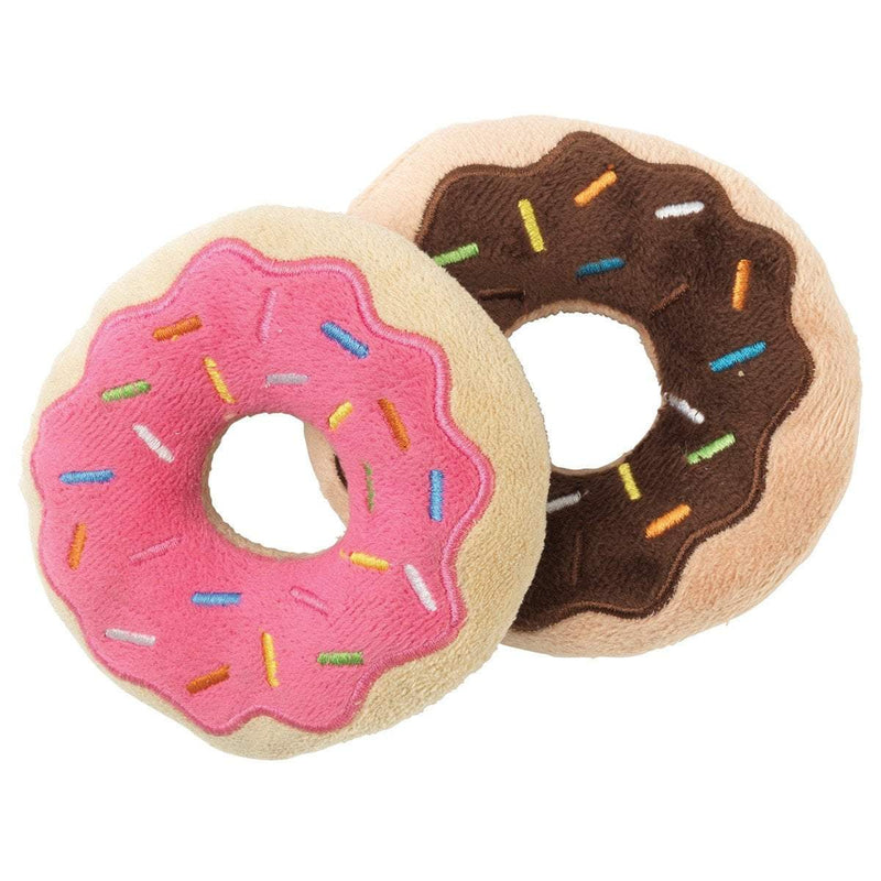 Donut Squeaky Dog Toy