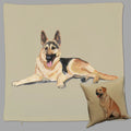 German Shepherd Dog Pillow Cover
