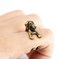 Golden Retriever Wrap Ring