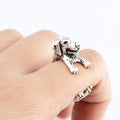 Golden Retriever Wrap Ring