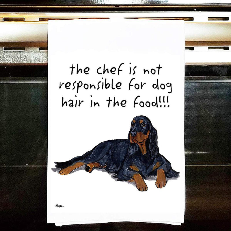 Gordon Setter Tea Towel