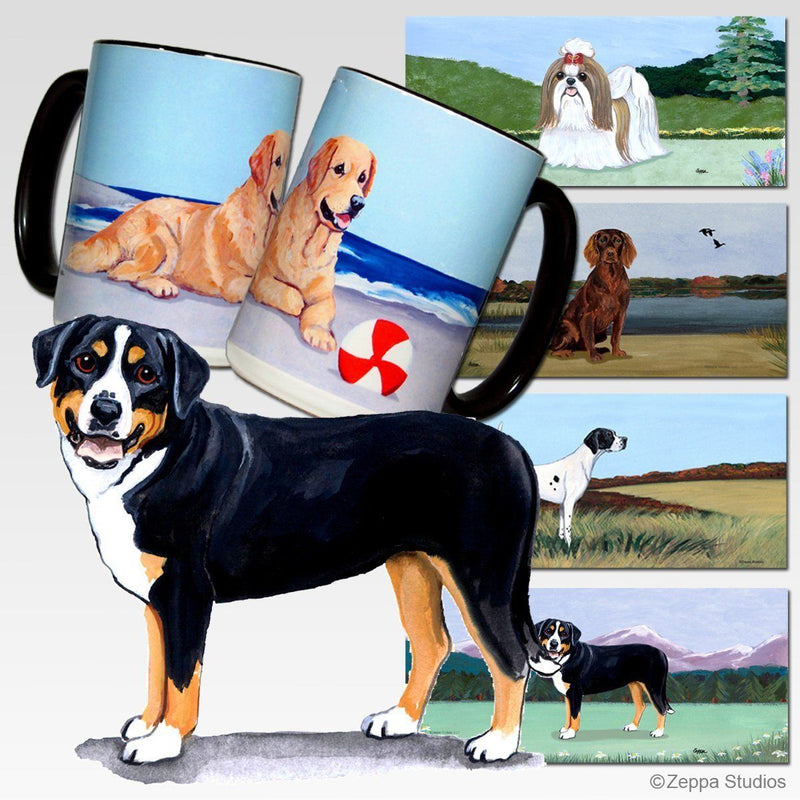 Greater Swiss Mountain Dog Scenic Mug