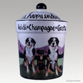 Hand-Painted Personalized Treat Jar