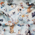 "Woof" 100% Silk Dog Scarf