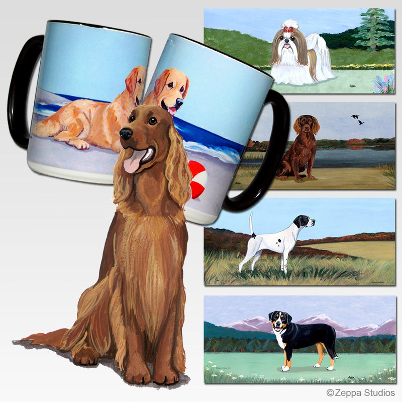 Irish Setter Scenic Mug