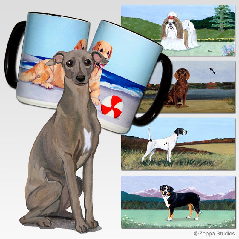 Italian Greyhound Scenic Mug