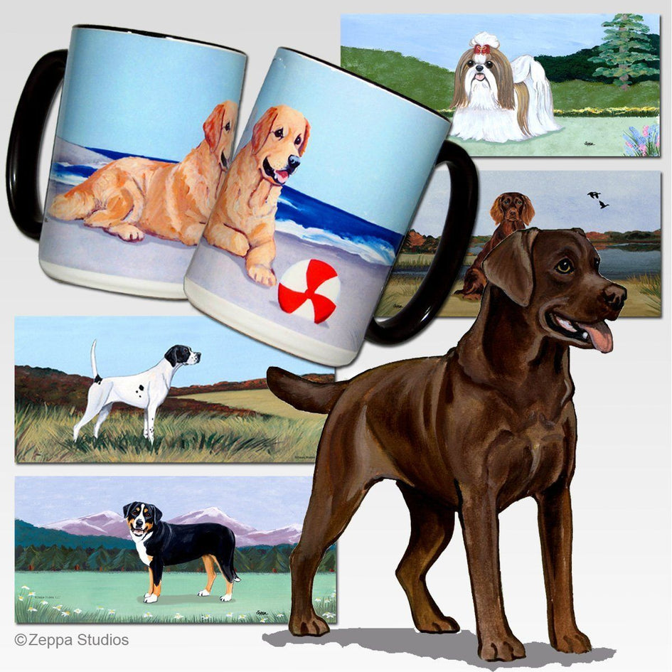 Labrador Retriever Scenic Mug