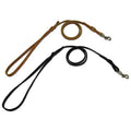 Flat Leather Snap Lead