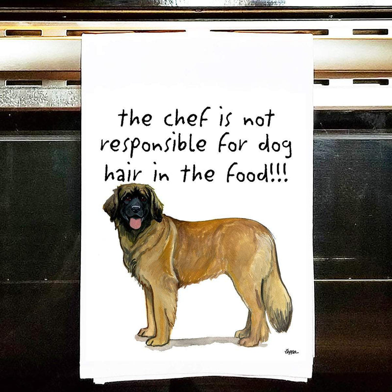 Leonberger Tea Towel