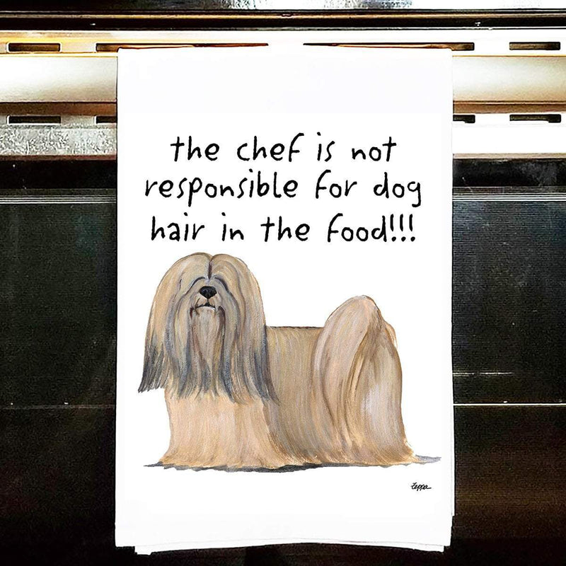 Lhasa Apso Tea Towel