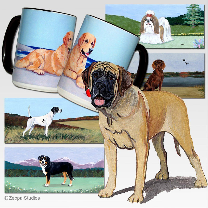 Mastiff Scenic Mug