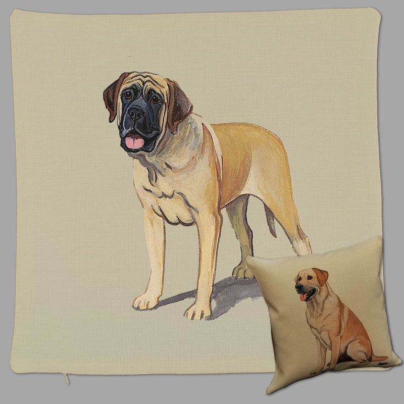 Mastiff Pillow Cover