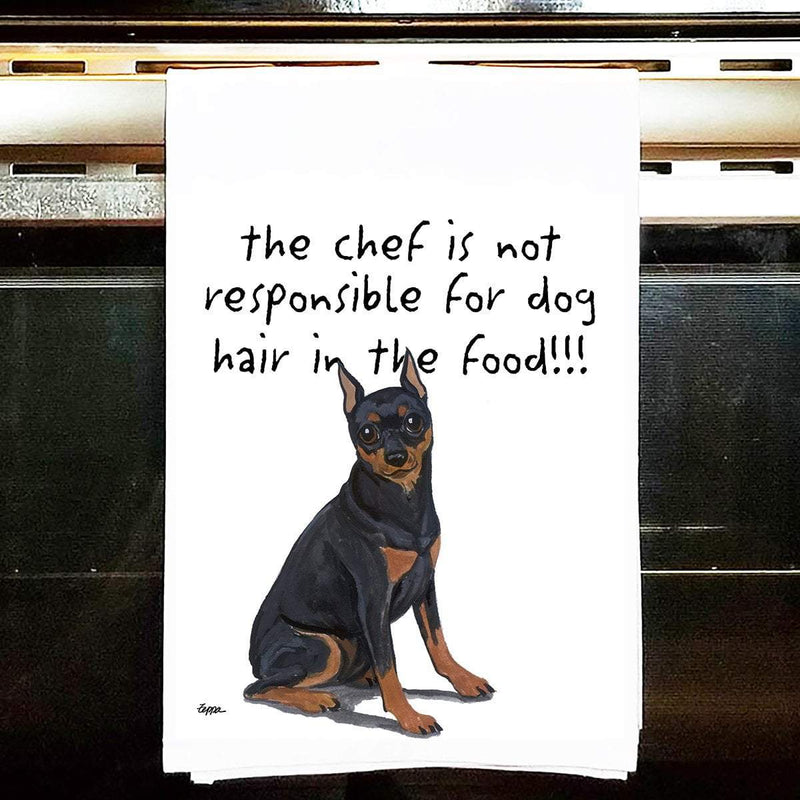 Miniature Pinscher Tea Towel