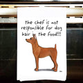 Miniature Pinscher Tea Towel