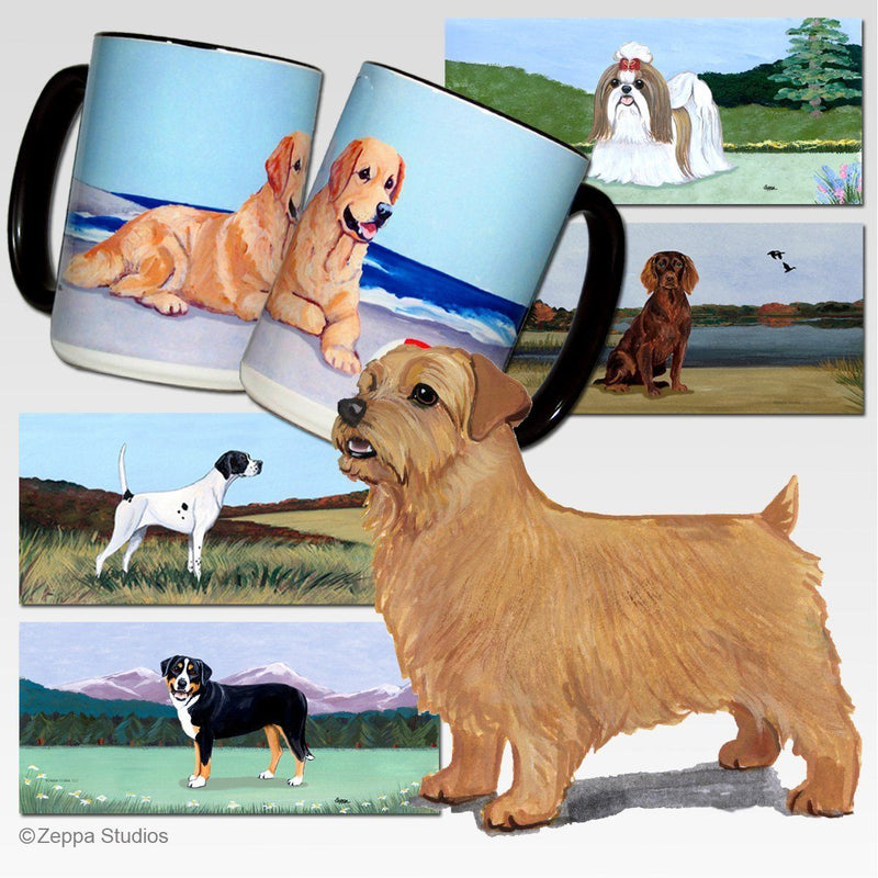 Norfolk Terrier Scenic Mug