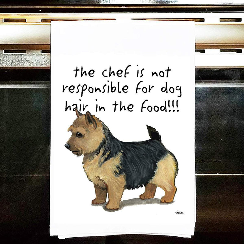 Norwich Terrier Tea Towel