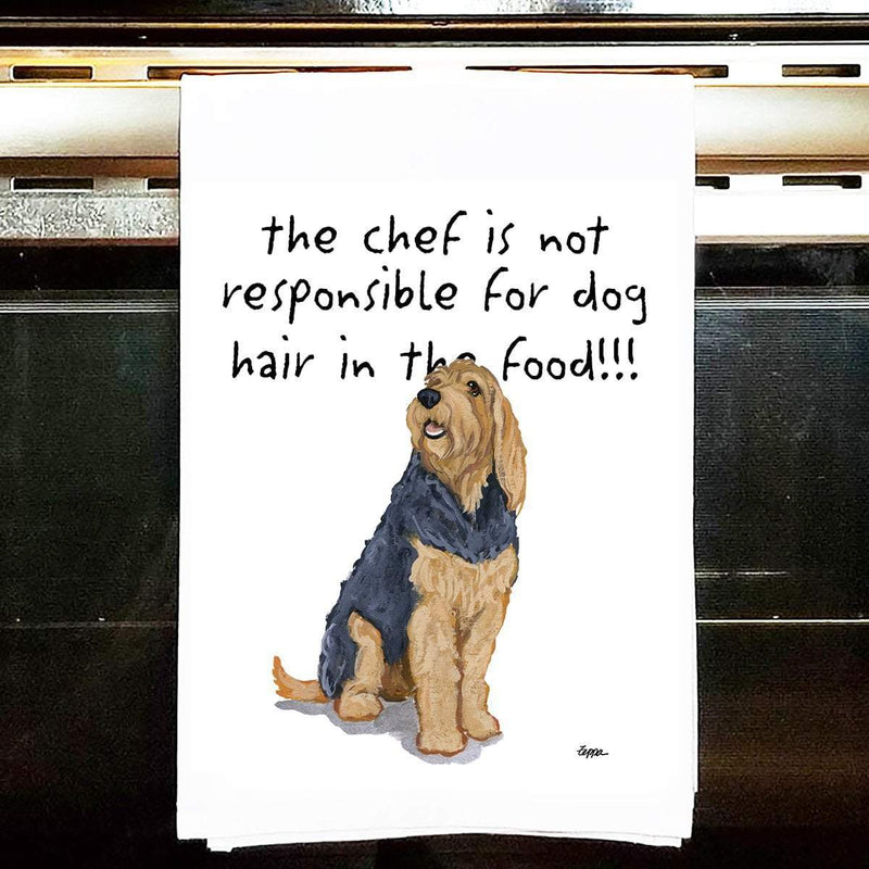 Otterhound Tea Towel