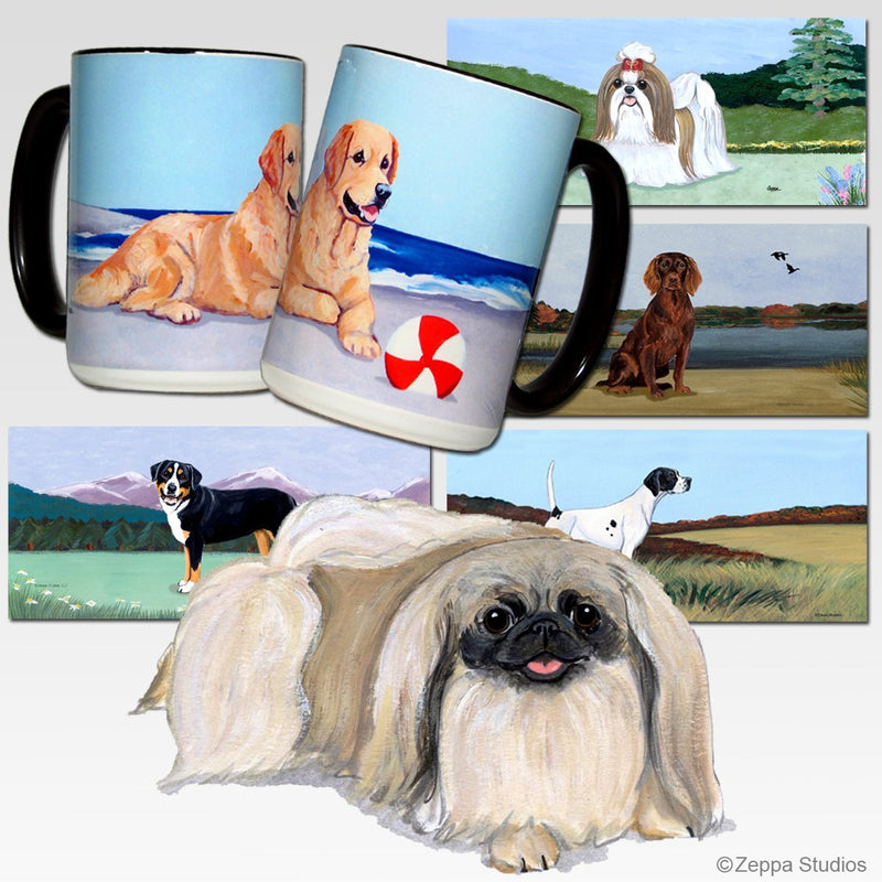 Pekingese Scenic Mug