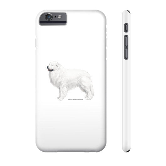 Great Pyrenees Illustration Phone Case