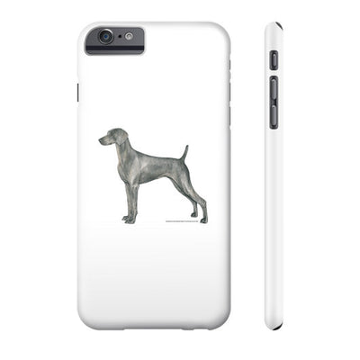 Weimaraner Illustration Phone Case