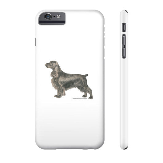 Field Spaniel Illustration Phone Case
