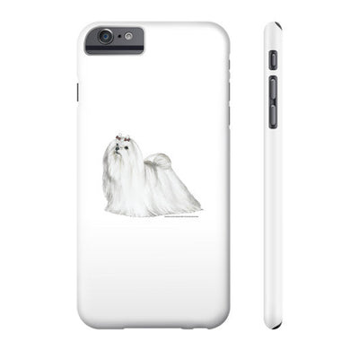Maltese Illustration Phone Case