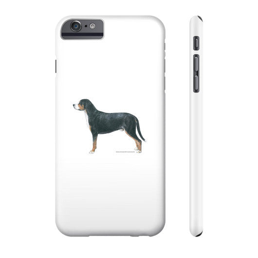 Greater Swiss Mountain Dog Illustration Phone Case