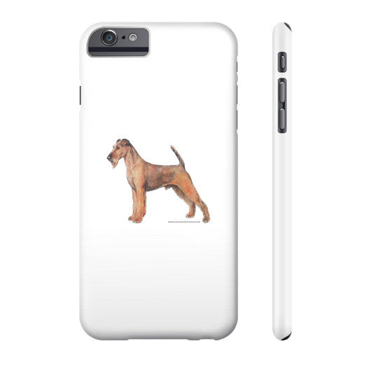 Irish Terrier Illustration Phone Case