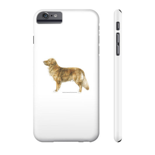 Nova Scotia Duck Tolling Retriever Illustration Phone Case