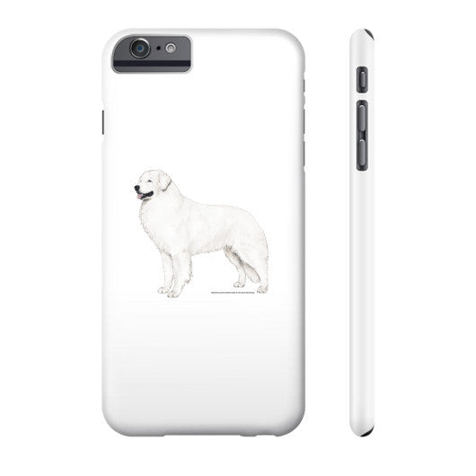 Kuvasz Illustration Phone Case