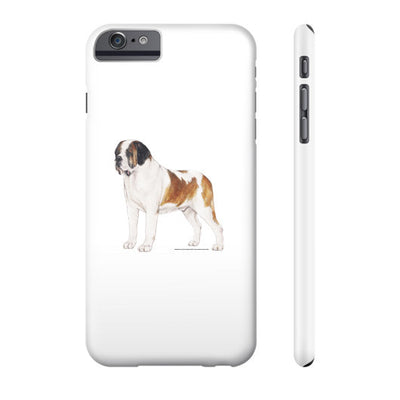 St. Bernard Illustration Phone Case