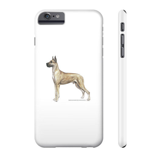 Great Dane Illustration Phone Case