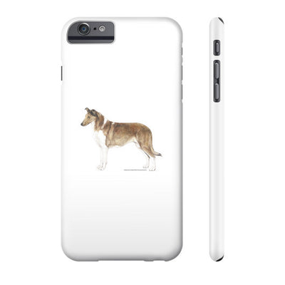 Smooth Collie Illustration Phone Case