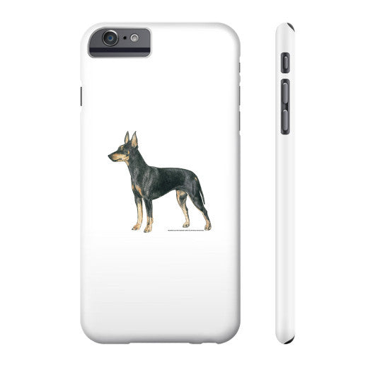 Toy Manchester Terrier Illustration Phone Case