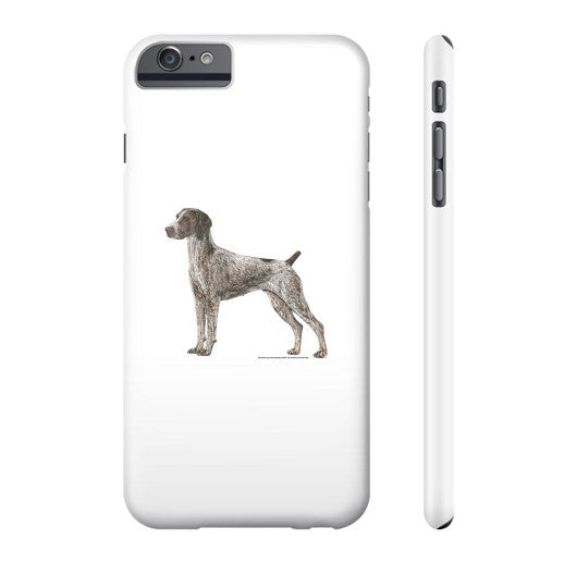 German Shorthaired Pointer Illustration Phone Case
