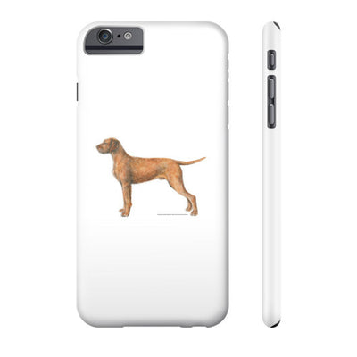 Wire-haired Vizsla Illustration Phone Case