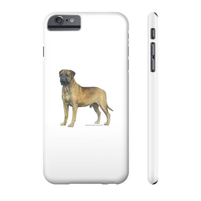 Bullmastiff Illustration Phone Case