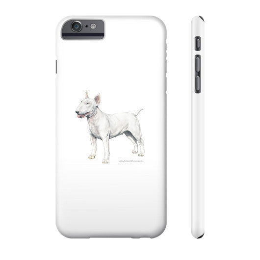 Bull Terrier Illustration Phone Case
