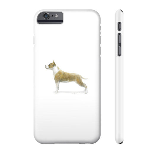 American Staffordshire Terrier Illustration Phone Case
