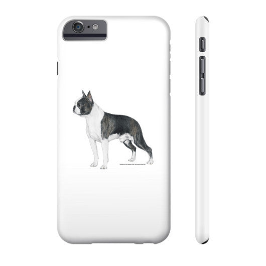 Boston Terrier Illustration Phone Case