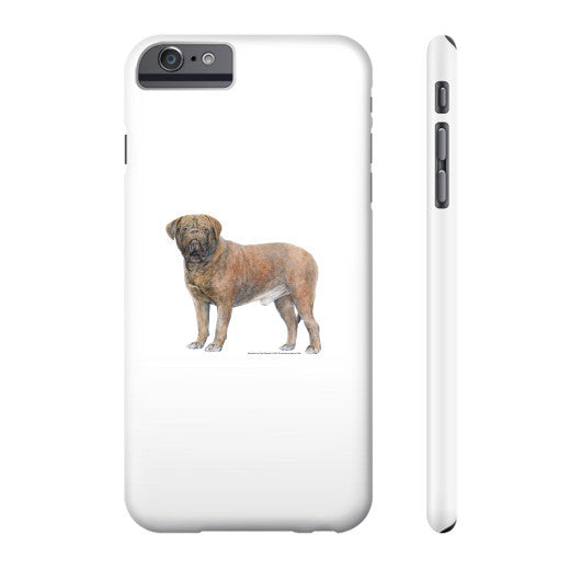 Dogue de Bordeaux Illustration Phone Case