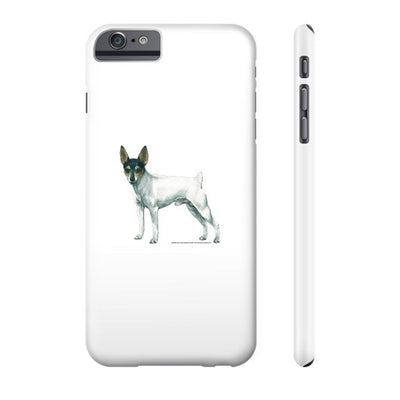 Toy Fox Terrier Illustration Phone Case